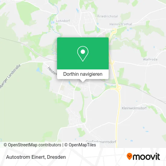 Autostrom Einert Karte