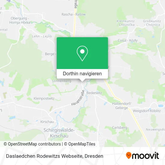 Daslaedchen Rodewitzs Webseite Karte