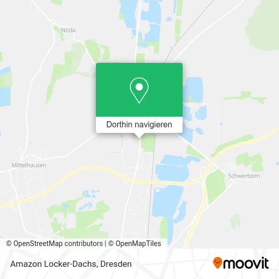 Amazon Locker-Dachs Karte