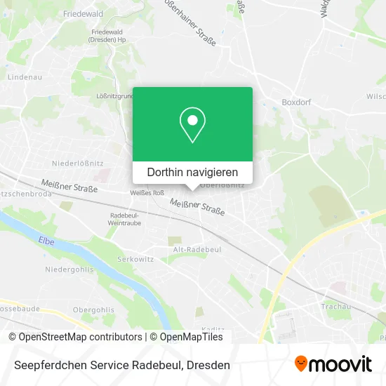 Seepferdchen Service Radebeul Karte