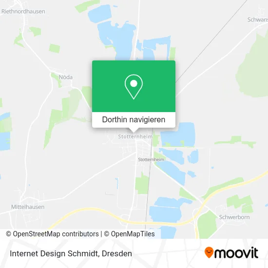 Internet Design Schmidt Karte