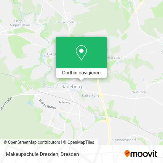 Makeupschule Dresden Karte