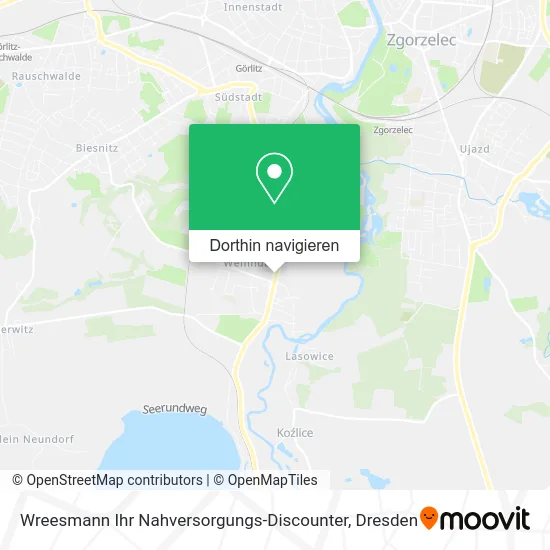 Wreesmann Ihr Nahversorgungs-Discounter Karte