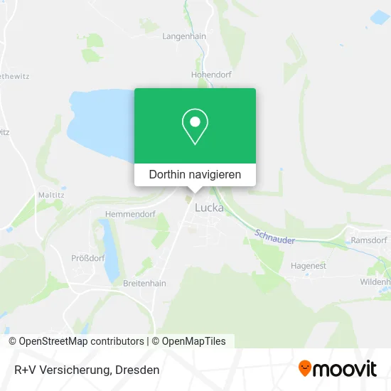 R+V Versicherung Karte