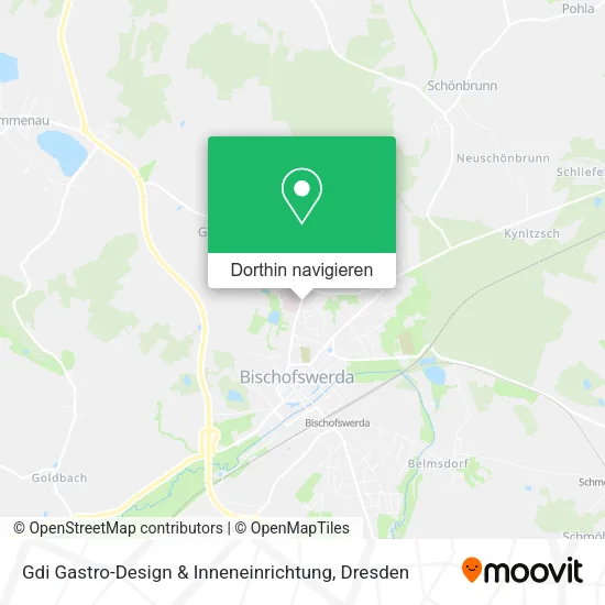 Gdi Gastro-Design & Inneneinrichtung Karte