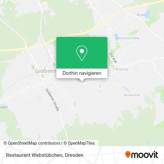 Restaurant Webstübchen Karte