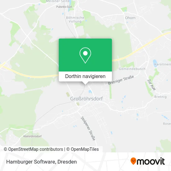 Hamburger Software Karte