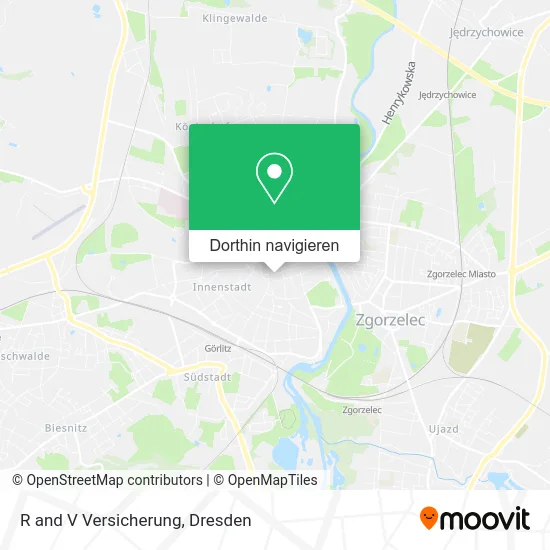 R and V Versicherung Karte