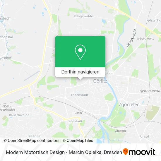 Modern Motortisch Design - Marcin Opielka Karte