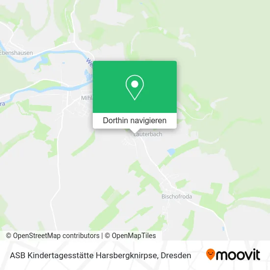 ASB Kindertagesstätte Harsbergknirpse Karte