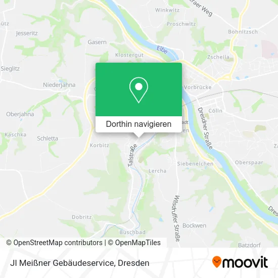 Jl Meißner Gebäudeservice Karte