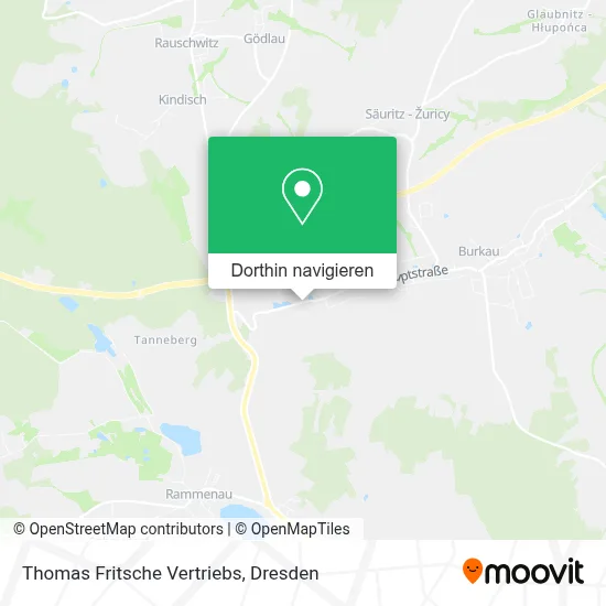 Thomas Fritsche Vertriebs Karte