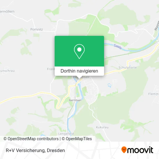 R+V Versicherung Karte