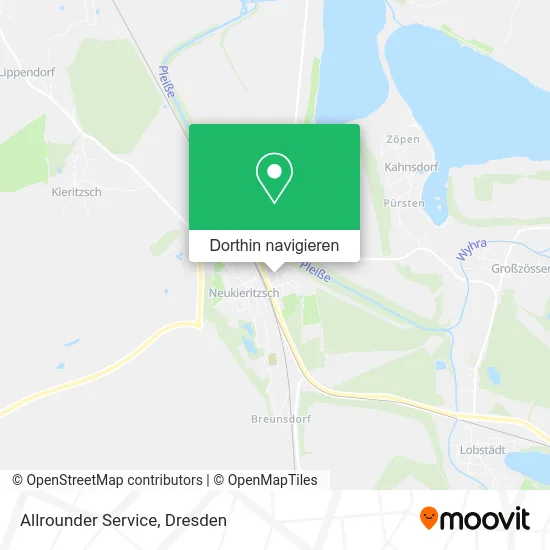 Allrounder Service Karte