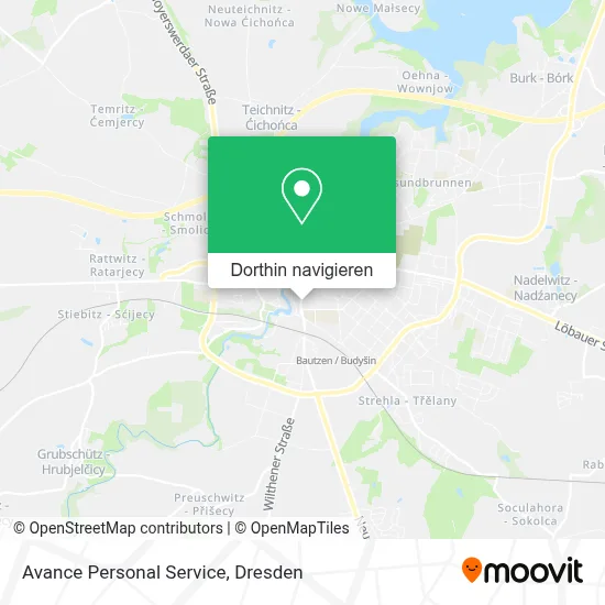 Avance Personal Service Karte