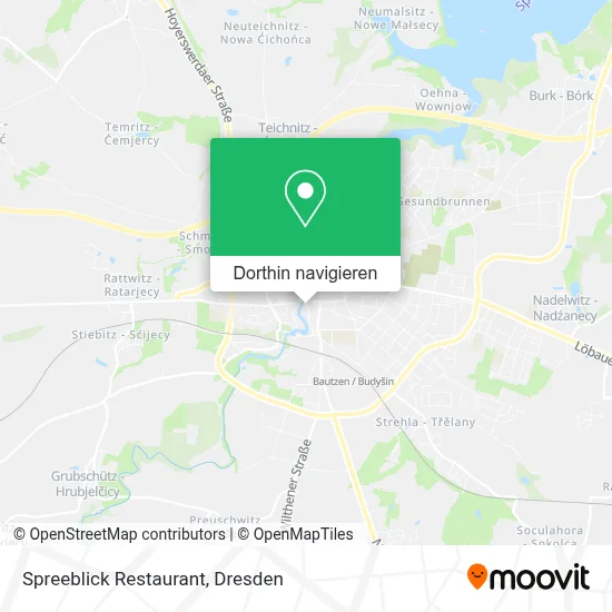 Spreeblick Restaurant Karte