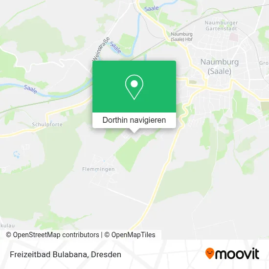 Freizeitbad Bulabana Karte