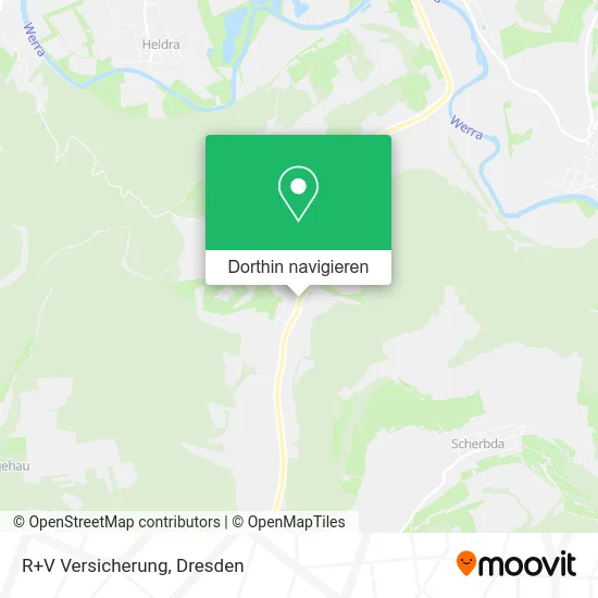 R+V Versicherung Karte