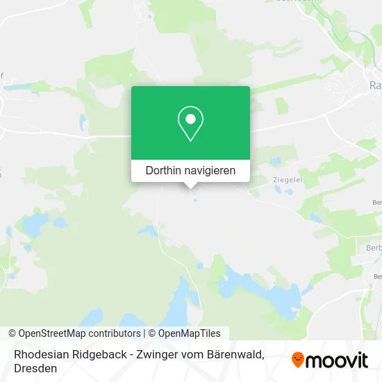 Rhodesian Ridgeback - Zwinger vom Bärenwald Karte