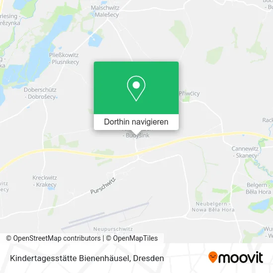 Kindertagesstätte Bienenhäusel Karte