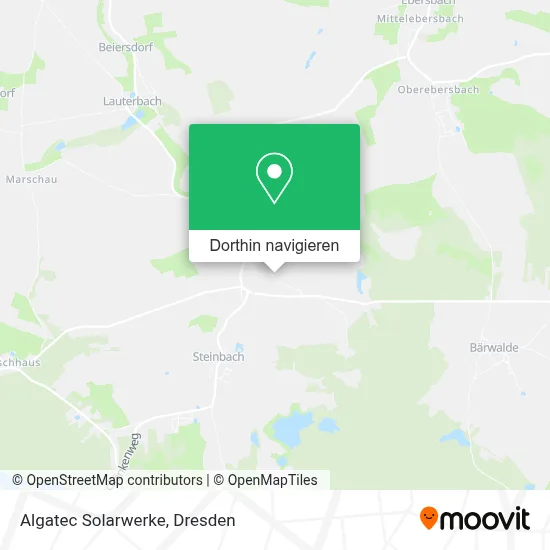 Algatec Solarwerke Karte