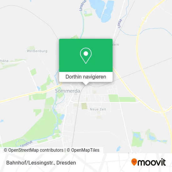 Bahnhof/Lessingstr. Karte