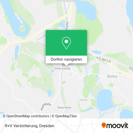 R+V Versicherung Karte