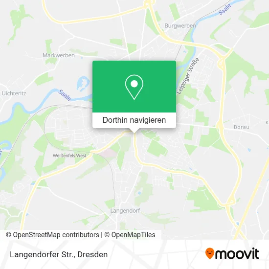 Langendorfer Str. Karte