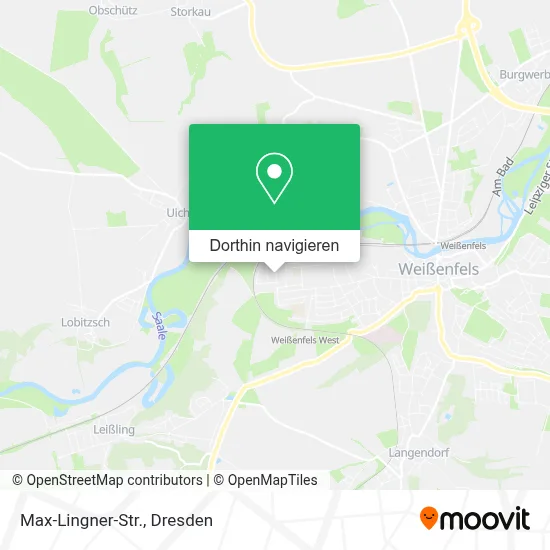 Max-Lingner-Str. Karte