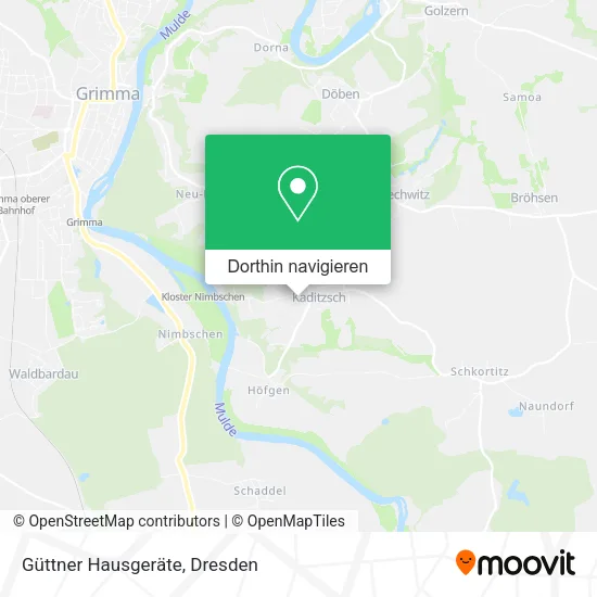 Güttner Hausgeräte Karte