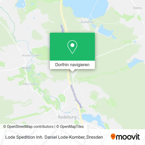 Lode Spedition Inh. Daniel Lode-Komber Karte