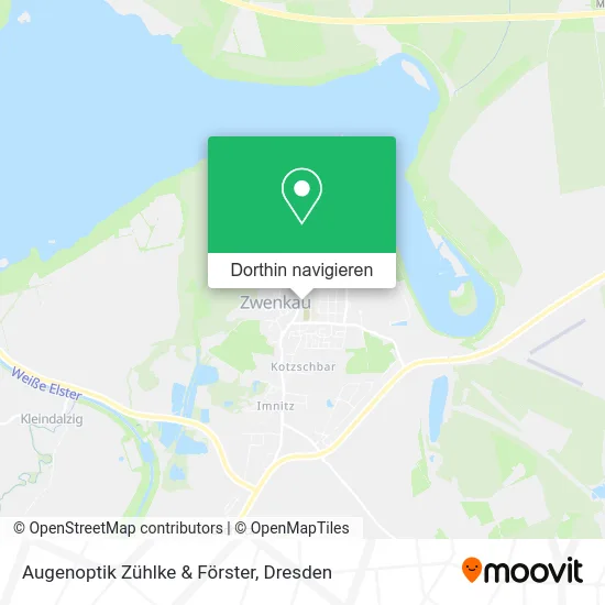 Augenoptik Zühlke & Förster Karte