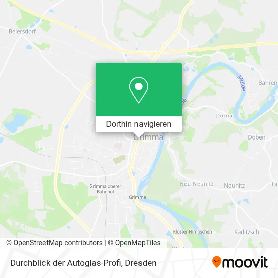Durchblick der Autoglas-Profi Karte