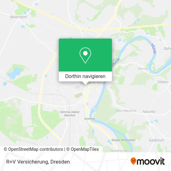 R+V Versicherung Karte