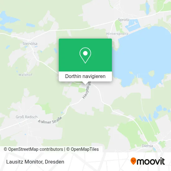 Lausitz Monitor Karte