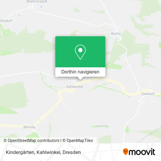 Kindergärten, Kahlwinkel Karte
