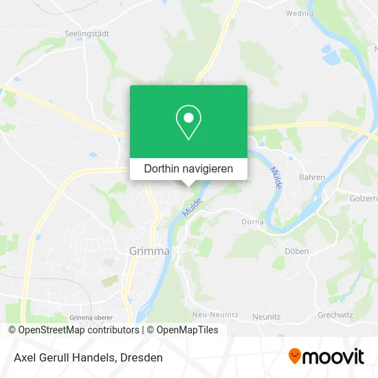 Axel Gerull Handels Karte