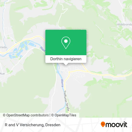 R and V Versicherung Karte