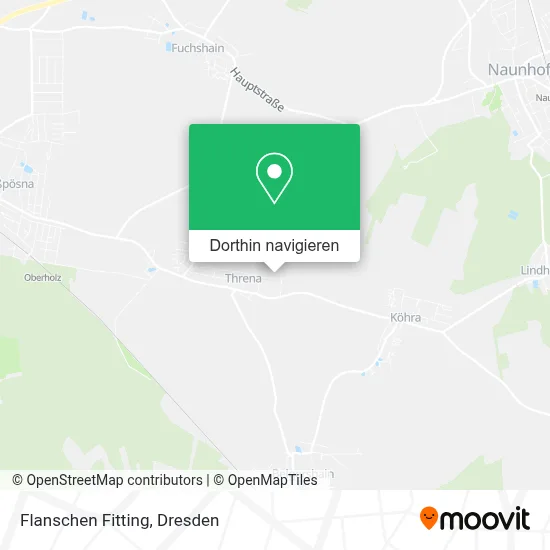 Flanschen Fitting Karte