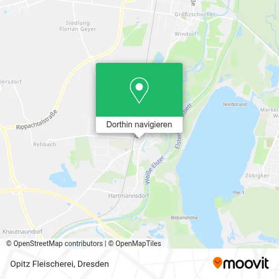 Opitz Fleischerei Karte