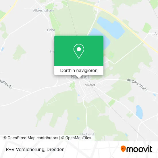 R+V Versicherung Karte