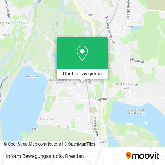 Inform Bewegungsstudio Karte