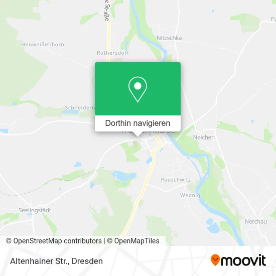 Altenhainer Str. Karte