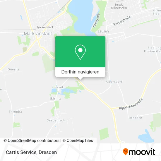 Cartis Service Karte