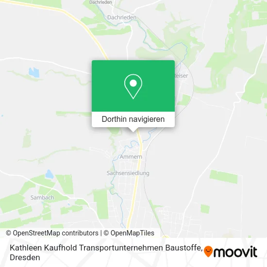 Kathleen Kaufhold Transportunternehmen Baustoffe Karte
