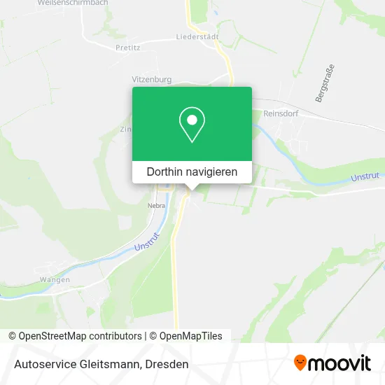 Autoservice Gleitsmann Karte