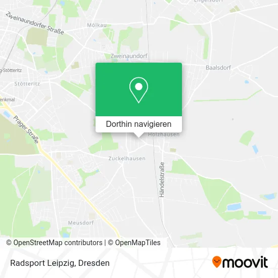 Radsport Leipzig Karte