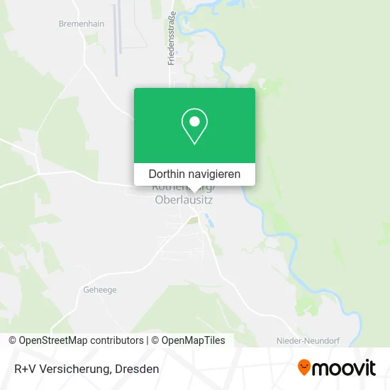 R+V Versicherung Karte