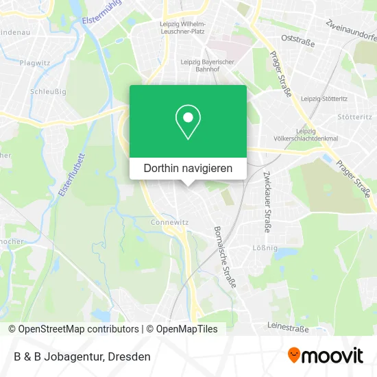 B & B Jobagentur Karte