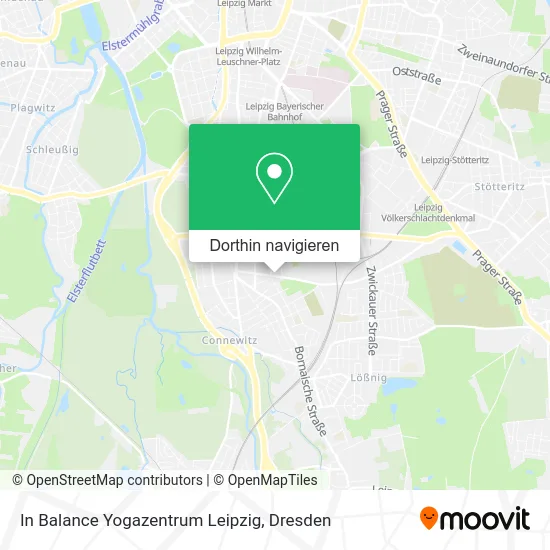 In Balance Yogazentrum Leipzig Karte